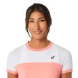 Asics Court Womens Short Sleeve T-Shirt Online Hot Sale