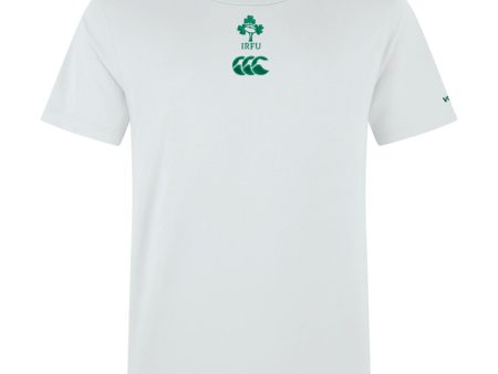 Canterbury IRFU Rugby Ireland 2024 25 Short Sleeved Team T-Shirt Online Hot Sale