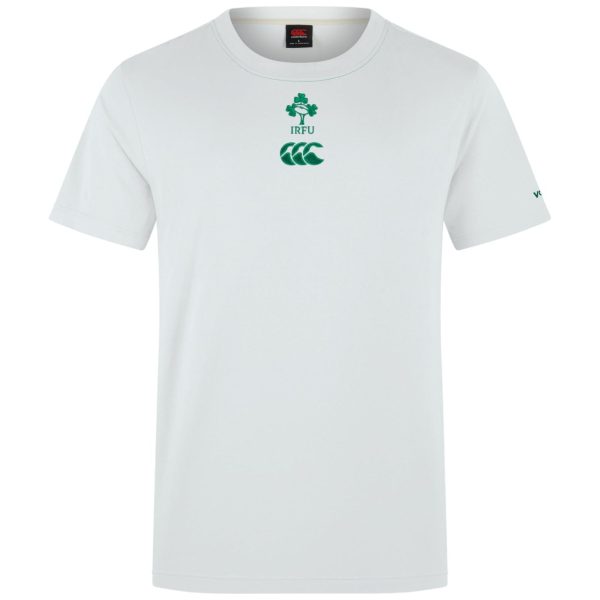 Canterbury IRFU Rugby Ireland 2024 25 Short Sleeved Team T-Shirt Online Hot Sale