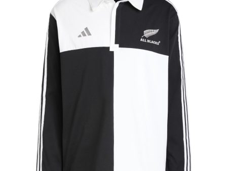 adidas All Blacks Culture Long Sleeved Polo Shirt Jersey Cheap