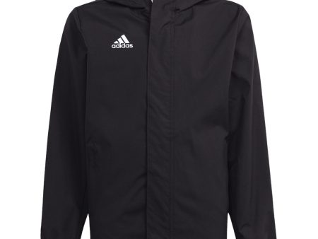 adidas Entrada 2022 23 Mens All-Weather Full Zip Hooded Jacket Online Hot Sale