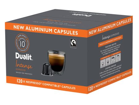 Dualit Aluminium Coffee Capsules Intense 120pk For Discount