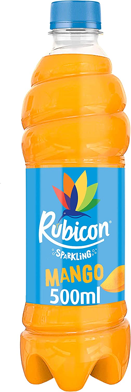 Rubicon Sparkling Mango Juice Drink Pack of 12x500ml Online now