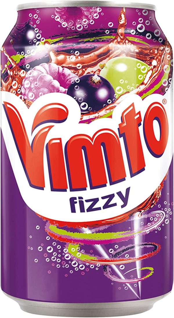 Vimto Fizzy Can Pack of 24x 330ml Supply