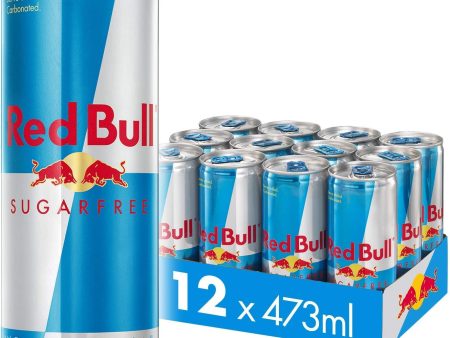 Red Bull Sugarfree Energy Drink Pack of 473Ml Can For Discount