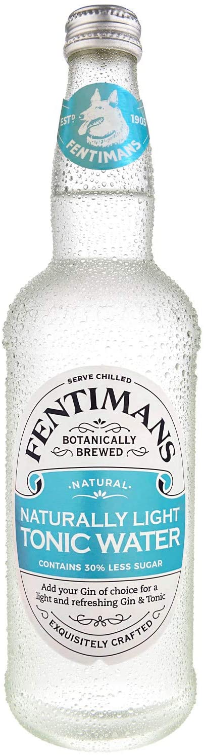 Fentimans Naturally Light Tonic Water (500ml) - Pack of 8 bottle For Sale