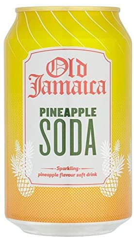 Old Jamaica Pineapple Soda 330ml (Case of 24) Discount