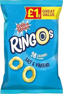 Golden Wonder Ringos Pack of 18x40g For Sale