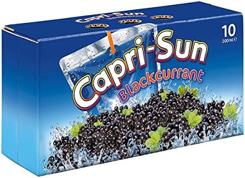 Capri-Sun Juice Drink Blackcurrant 200ml (Pack of 32) (Best Before :- 31 05 2025) For Discount