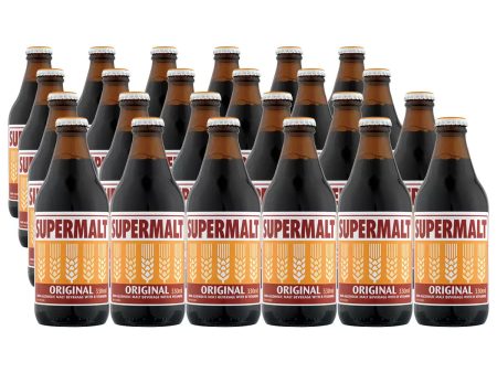 Supermalt Original Malt Beverage Pack of 24x330ml For Sale