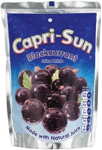 Capri-Sun Juice Drink Blackcurrant 200ml (Pack of 32) (Best Before :- 31 05 2025) For Discount