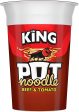 Pot Noodle Beef & Tomato Flavour King Size Pack of 12x114g For Sale