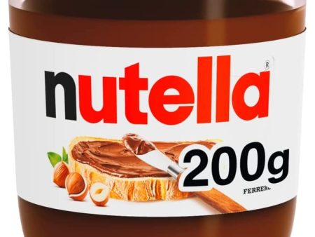 Nutella Hazelnut spread with cocoa 200g - Pack of 6 Online Sale