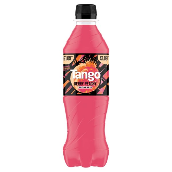 Tango Berry Peachy Sugar Free, 500 ml x Pack of 12 Hot on Sale