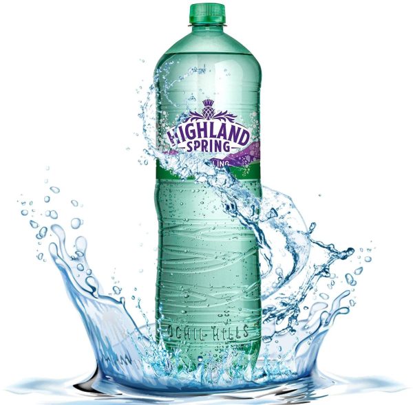 Highland Spring Sparkling Water, Pack of 1.5ltr Hot on Sale