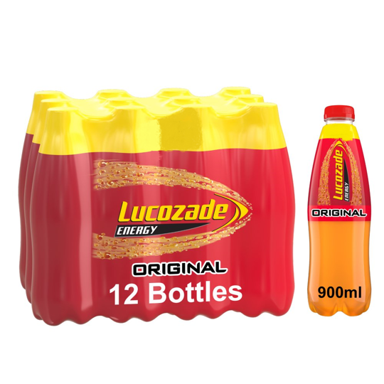 Lucozade Energy Drink Original  Pack of 900ml Online Hot Sale