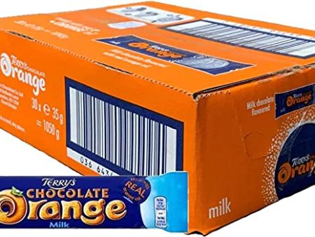 Terrys Chocolate Orange Bar 35g (Pack of 30) Online