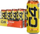 C4 Performance Energy Drinks Orange Slice 12X500ml on Sale