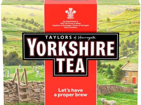 Yorkshire Tea 80 Tea Bags (Pack of 5 total 400 teabags) For Cheap