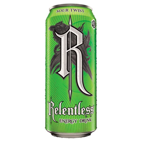 Relentless Sour Twist Energy Drink Can 500ml x12 Online Sale