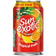 Sun Exotic Sparkling Tropical Fruit 330ml x Pack 24 Supply