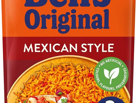 BEN S ORIGINAL Mexican Style Microwave Rice Pouch 250g (Pack of 6) Online