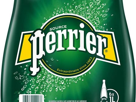 Perrier Water 1L (Pack de 6) Online now