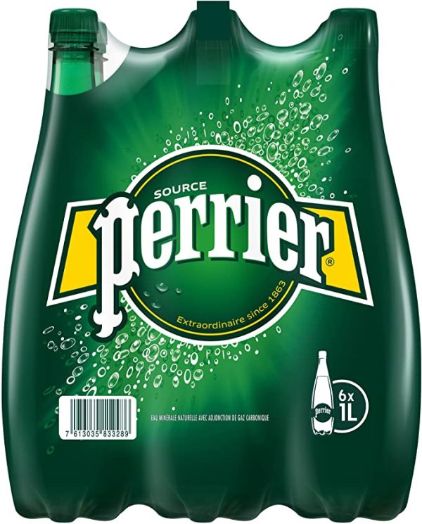 Perrier Water 1L (Pack de 6) Online now