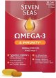 Seven Seas Omega-3 Fish Oil Immunity, 1000 mg Fish Oil + 300 mg Omega-3, 60 High Strength Tablets Discount