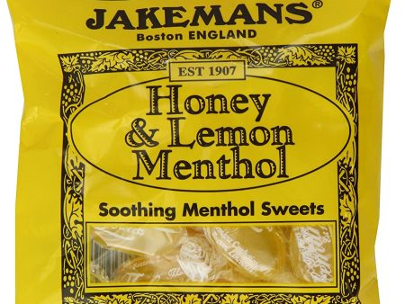 Jakemans Honey & Lemon Menthol Sweets 10 x 100gm Online Hot Sale