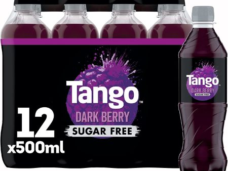 Tango Sugar Free Dark Berry Pack of 12x500 ml Hot on Sale