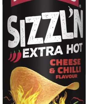 Pringles Sizzl n Extra Hot, Cheese & Chilli Pack of 6x180g Online Sale