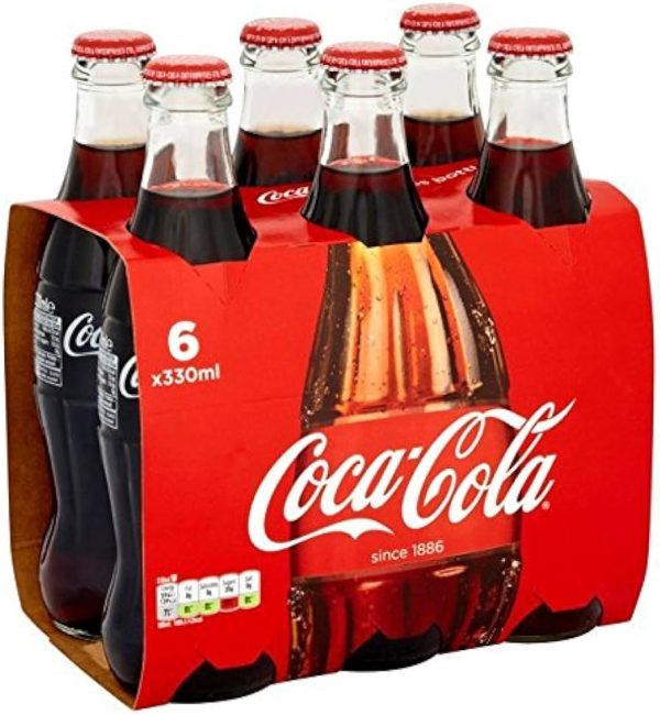 Coca Cola Original Glass Bottle 330ml Pack Online Sale