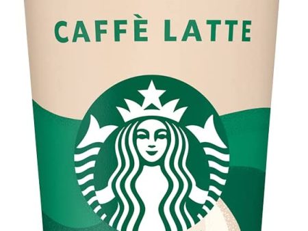 Starbucks Caffe Latte Iced Coffee Pack of 10x 220ml Online Hot Sale