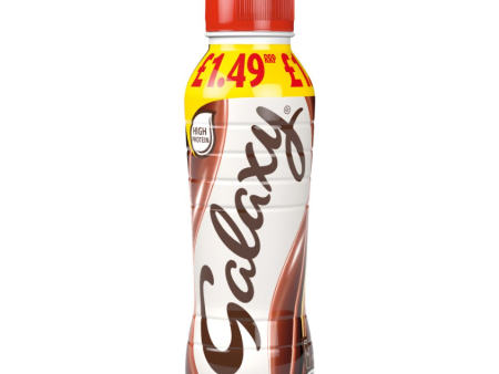 Galaxy Chocolate Milk Milkshake, 350ml (Pack of 8) Online now