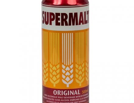 Supermalt Original Cans Pack of 12 x 500ml For Sale