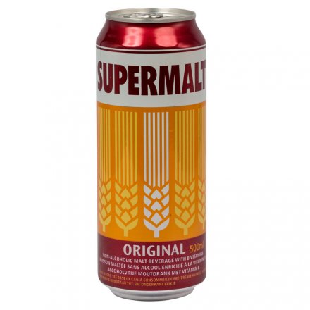 Supermalt Original Cans Pack of 12 x 500ml For Sale