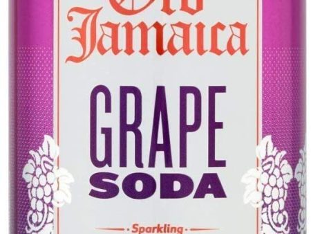 Old Jamaica Grape Soda 330ml (Case of 24) For Discount