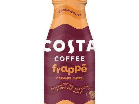 Costa Coffee Frappe Caramel Swirl Pack of 12x250ml For Discount