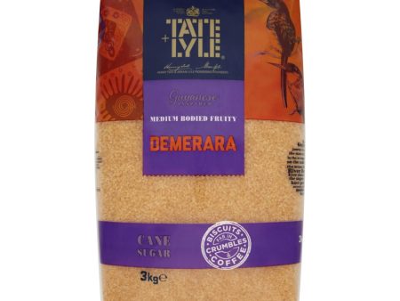 Tate & Lyle Demerara Sugar Pack of 4x3 kg Poly Bag For Discount