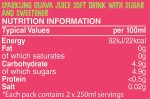 Rubicon Sparkling Guava Juice Drink Pack of 12x500ml Online Sale