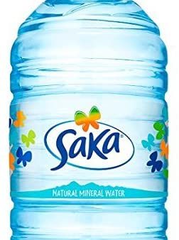 Saka Natural Mineral Water Pack of 2 x 5 Litre Online now