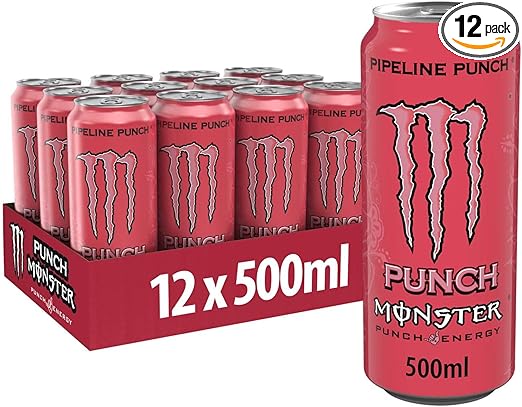 Monster Energy Drink Pipeline Punch 500ml Pack Sale