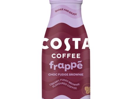 Costa Coffee Frappe Choc Fudge Brownie Pack of 12x250ml Cheap