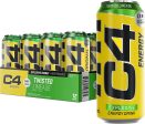 C4 Twisted Limeade Energy Drink 12 x 500ml Discount