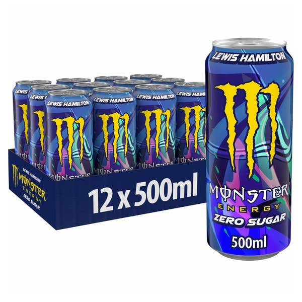 Monster Energy Drink Lewis Hamilton Zero Sugar 500ml Pack Online